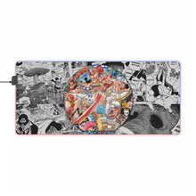 Load image into Gallery viewer, One Piece Monkey D. Luffy, Roronoa Zoro, Sanji, Nico Robin, Tony Tony Chopper RGB LED Mouse Pad (Desk Mat)
