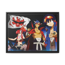 Load image into Gallery viewer, Anime Tengen Toppa Gurren Lagann Canvas Framed Art Print
