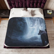 Load image into Gallery viewer, Anime Princess Mononoke Sherpa Blanket
