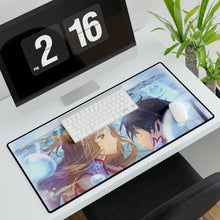 Load image into Gallery viewer, Kirito and Asuna Mouse Pad (Desk Mat)
