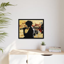 Load image into Gallery viewer, Anime Samurai Champloo Canvas Framed Art Print
