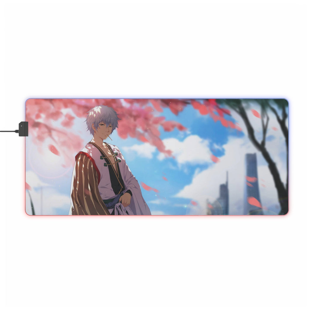 Anime Gintama RGB LED Mouse Pad (Desk Mat)