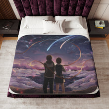 Load image into Gallery viewer, Your Name. Sherpa Blanket
