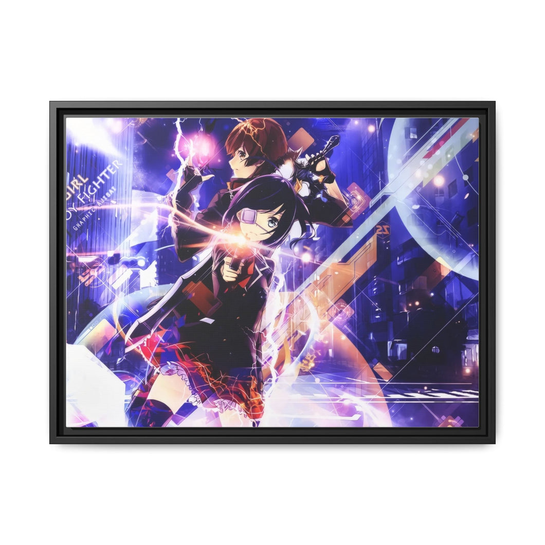 Anime Love, Chunibyo & Other Delusions Canvas Framed Art Print