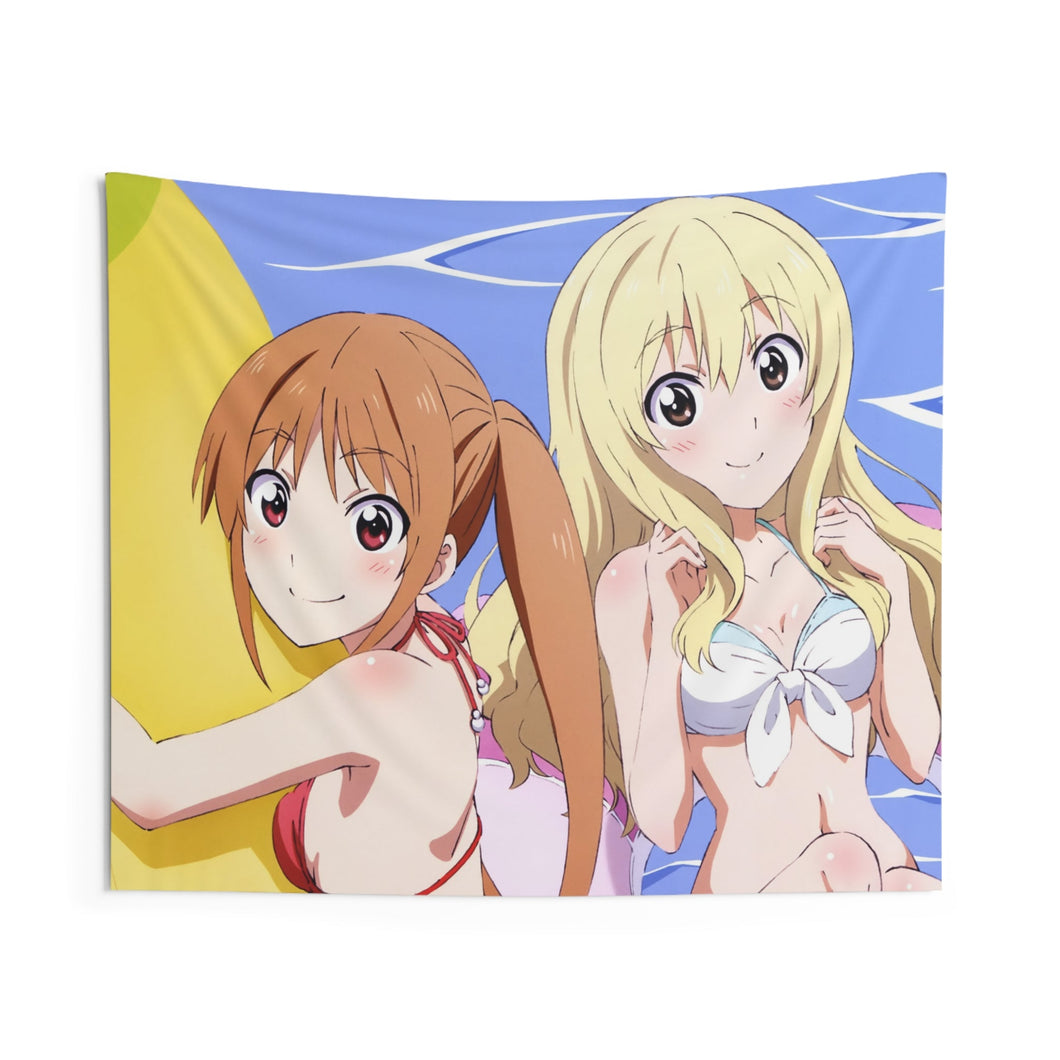Aho Girl Indoor Wall Tapestry