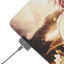 Load image into Gallery viewer, Is It Wrong to Try to Pick Up Girls in a Dungeon? RGB LED Mouse Pad (Desk Mat)
