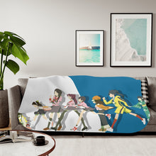 Load image into Gallery viewer, Monogatari Minimalist March of the Oddities V1 Sherpa Blanket
