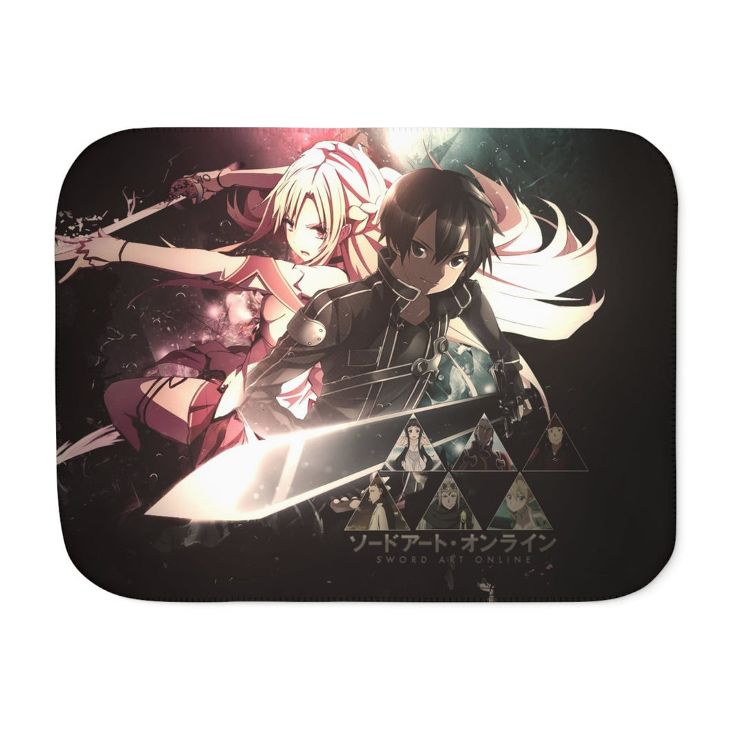 Sword Art Online Asuna Yuuki Sherpa Blanket