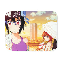 Load image into Gallery viewer, Nisekoi Seishirou Tsugumi, Marika Tachibana Sherpa Blanket
