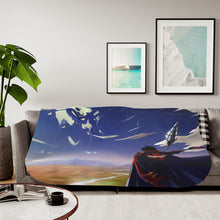 Load image into Gallery viewer, Anime Tengen Toppa Gurren Lagann Sherpa Blanket
