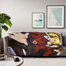 Load image into Gallery viewer, Kakegurui Yumeko Jabami Sherpa Blanket
