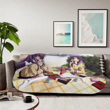 Load image into Gallery viewer, Clannad - Kyou &amp; Ryou Sherpa Blanket
