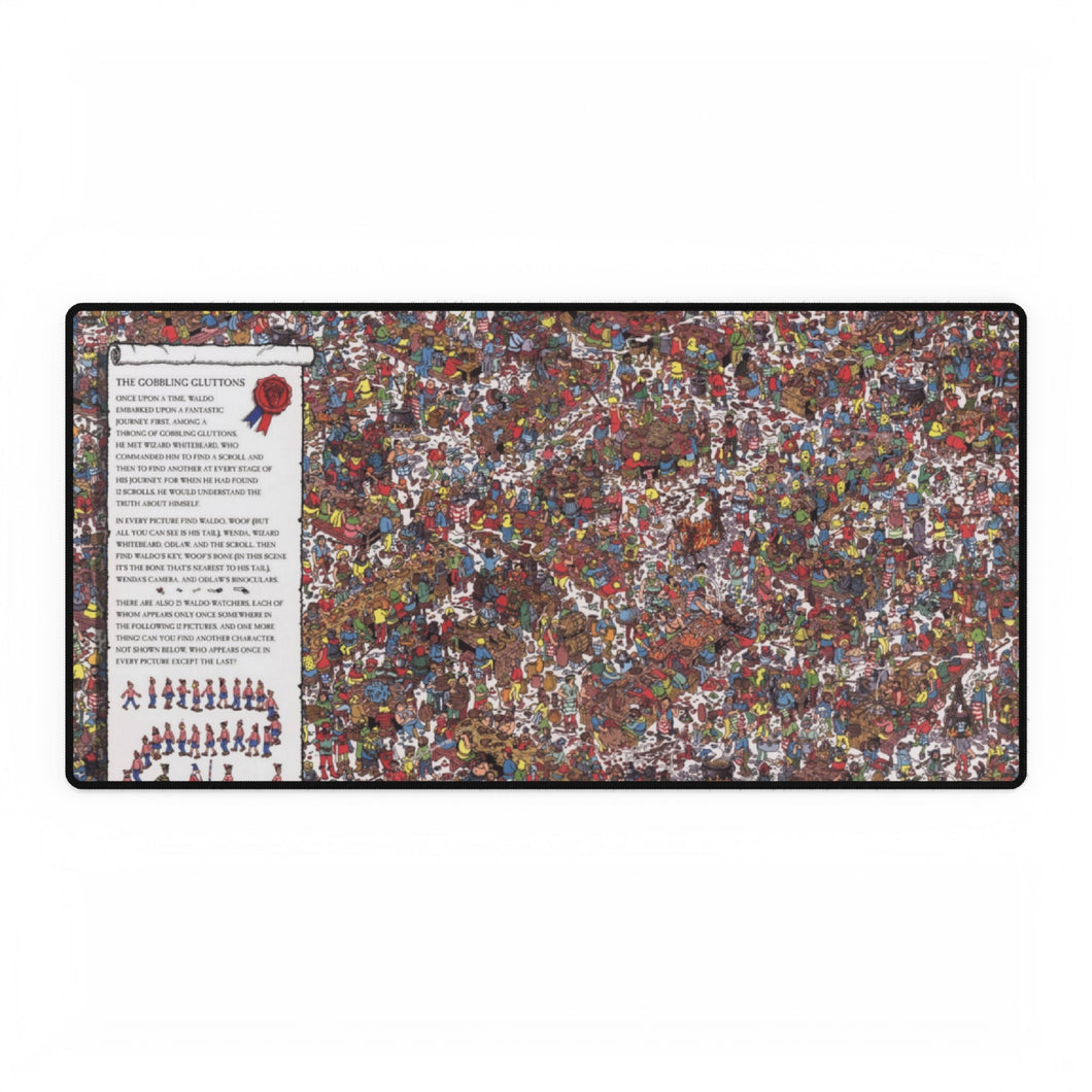 Man Made Where's Waldo? Mouse Pad (Desk Mat)