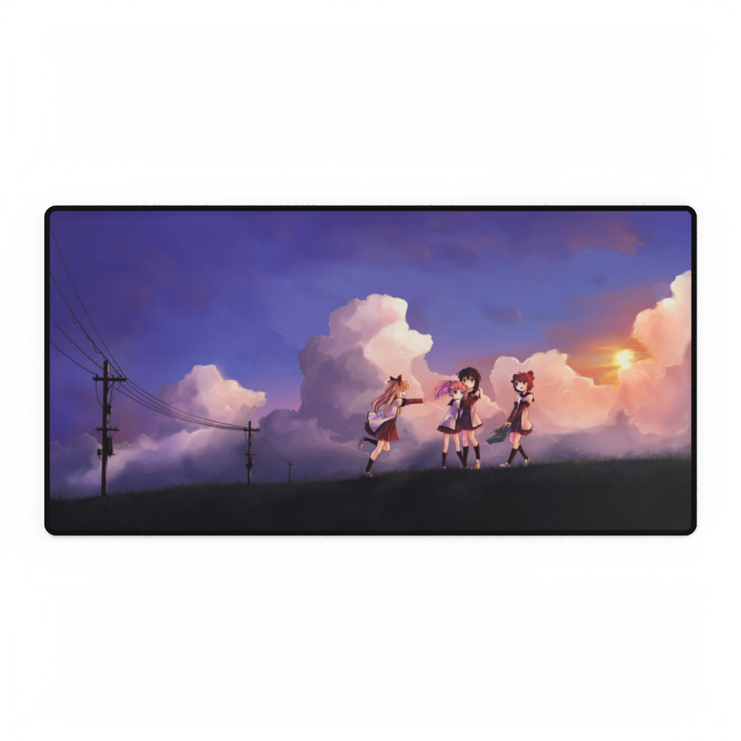 Anime Yuru Yuri Mouse Pad (Desk Mat)