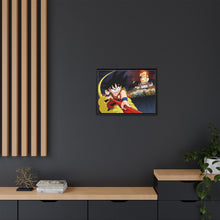 Load image into Gallery viewer, Goku vs. Red Ribbon Army Canvas Framed Art Print
