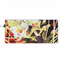 Load image into Gallery viewer, Puella Magi Madoka Magica Mami Tomoe, Kyuubey RGB LED Mouse Pad (Desk Mat)
