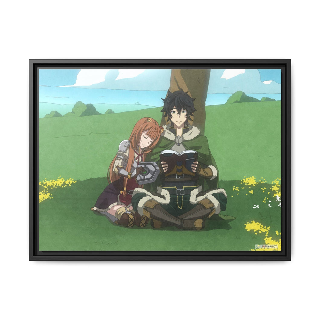 The Rising of the Shield Hero Canvas Framed Art Print