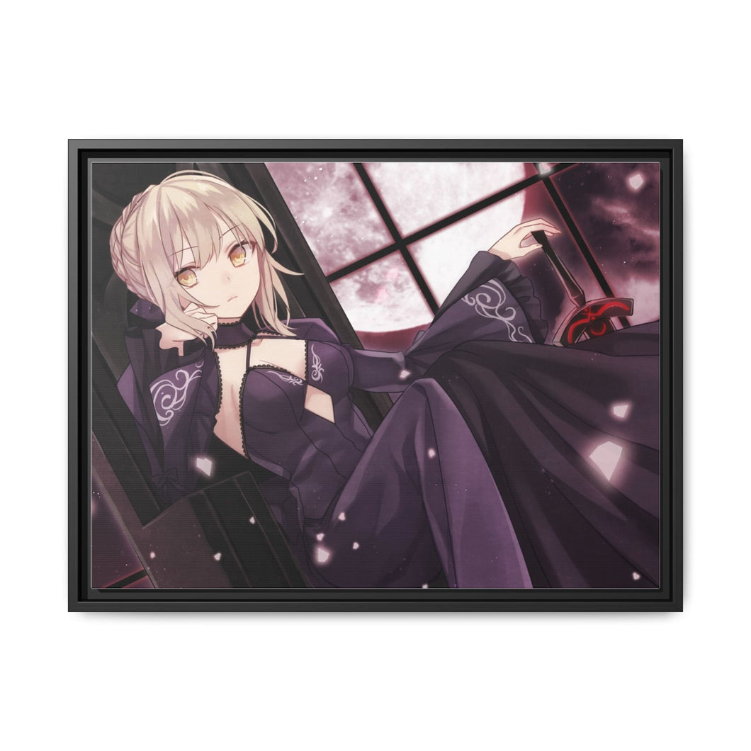 Fate/Stay Night Canvas Framed Art Print