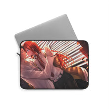 Load image into Gallery viewer, Makise Kurisu &amp; Rintaro Okabe Laptop Sleeve
