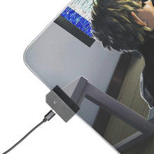 Load image into Gallery viewer, Saitama and Genos RGB LED Mouse Pad (Desk Mat)
