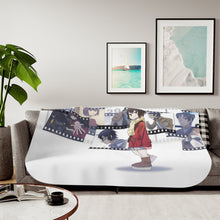 Load image into Gallery viewer, Anime ERASED Sherpa Blanket
