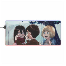 Load image into Gallery viewer, Anime Attack On Titan RGB LED Mouse Pad (Desk Mat)
