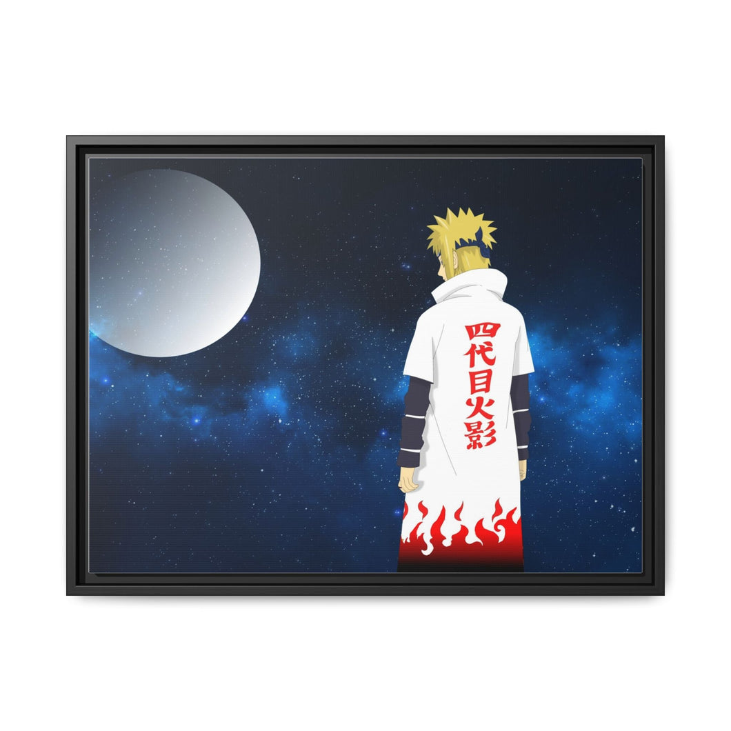 Minato Namikaze Canvas Framed Art Print
