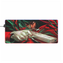 Load image into Gallery viewer, Hellsing Alucard RGB LED Mouse Pad (Desk Mat)
