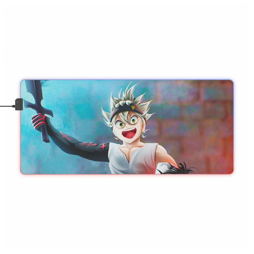Anime Black Clover RGB LED Mouse Pad (Desk Mat)
