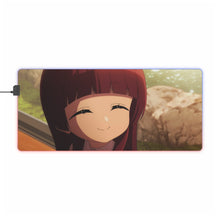 Load image into Gallery viewer, Yaeka's Delightful Smile RGB LED Mouse Pad (Desk Mat)
