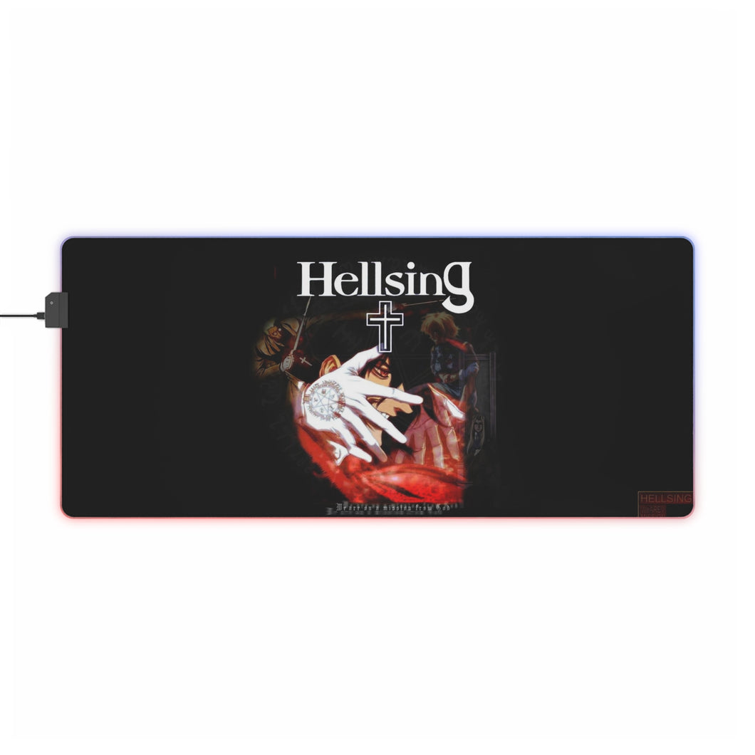Hellsing RGB LED Mouse Pad (Desk Mat)