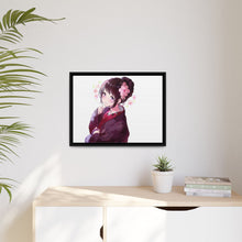 Load image into Gallery viewer, Eru Chitanda  In Kimono Canvas Framed Art Print
