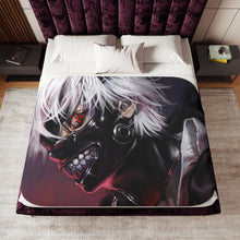 Load image into Gallery viewer, Anime Tokyo Ghoul Sherpa Blanket
