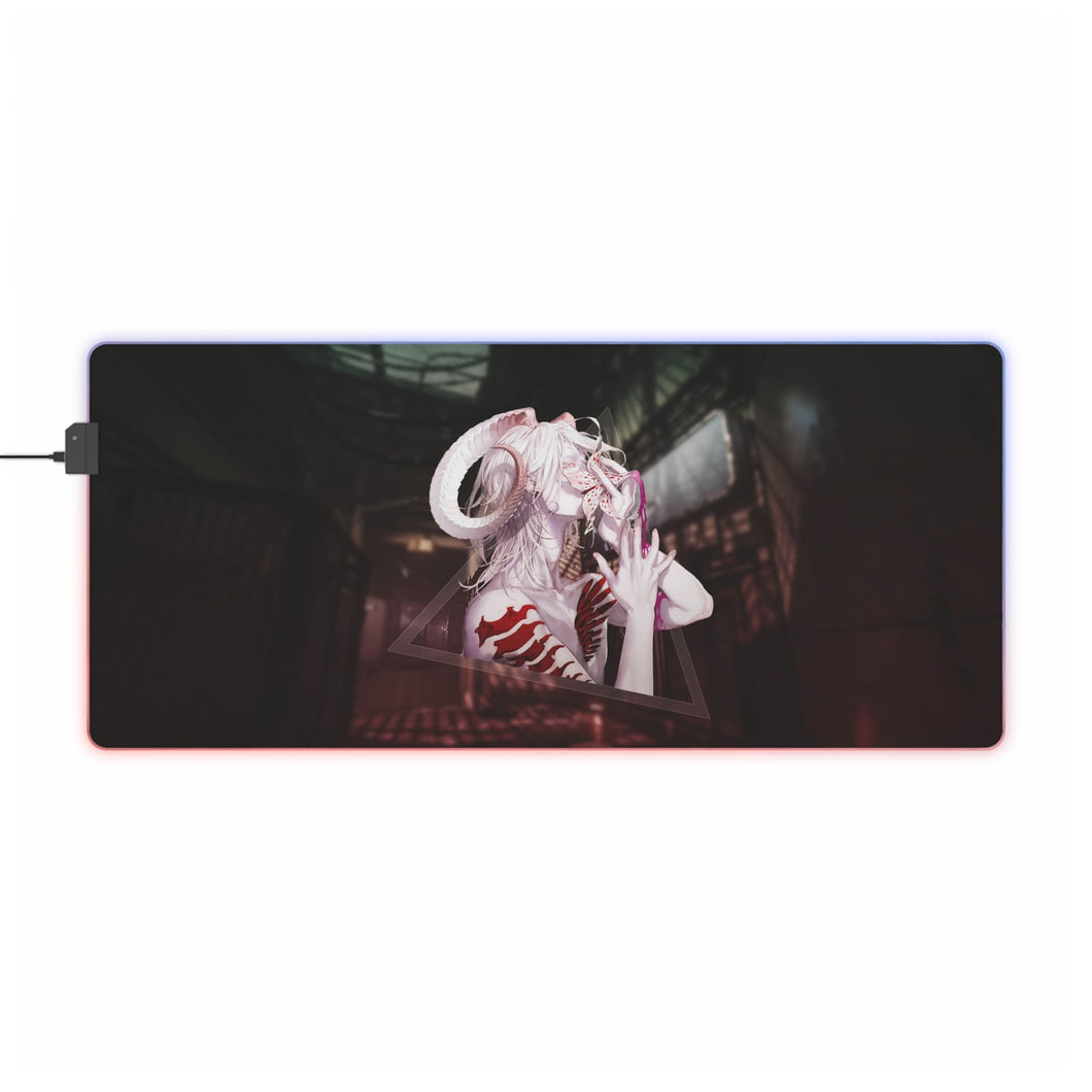 D.Gray-man Allen Walker RGB LED Mouse Pad (Desk Mat)