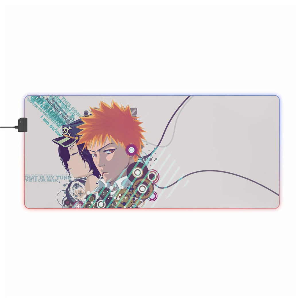 Anime Bleach RGB LED Mouse Pad (Desk Mat)