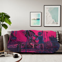 Load image into Gallery viewer, Anime Neon Genesis Evangelion Sherpa Blanket
