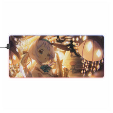 Load image into Gallery viewer, Is The Order A Rabbit? RGB LED Mouse Pad (Desk Mat)

