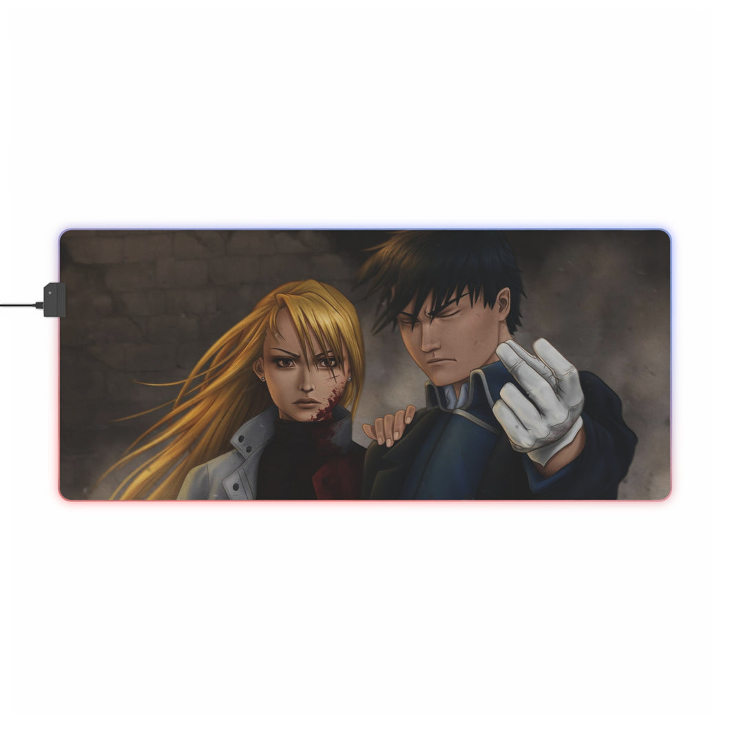 Roy Mustang RGB LED Mouse Pad (Desk Mat)