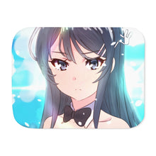 Load image into Gallery viewer, Rascal Does Not Dream Of Bunny Girl Senpai Sherpa Blanket
