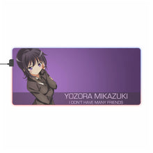 Load image into Gallery viewer, Boku Wa Tomodachi Ga Sukunai RGB LED Mouse Pad (Desk Mat)
