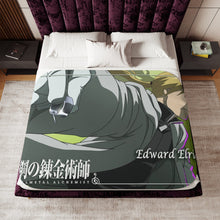 Load image into Gallery viewer, Anime FullMetal Alchemistr Sherpa Blanket
