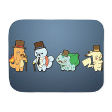 Load image into Gallery viewer, starters with classical style Sherpa Blanket
