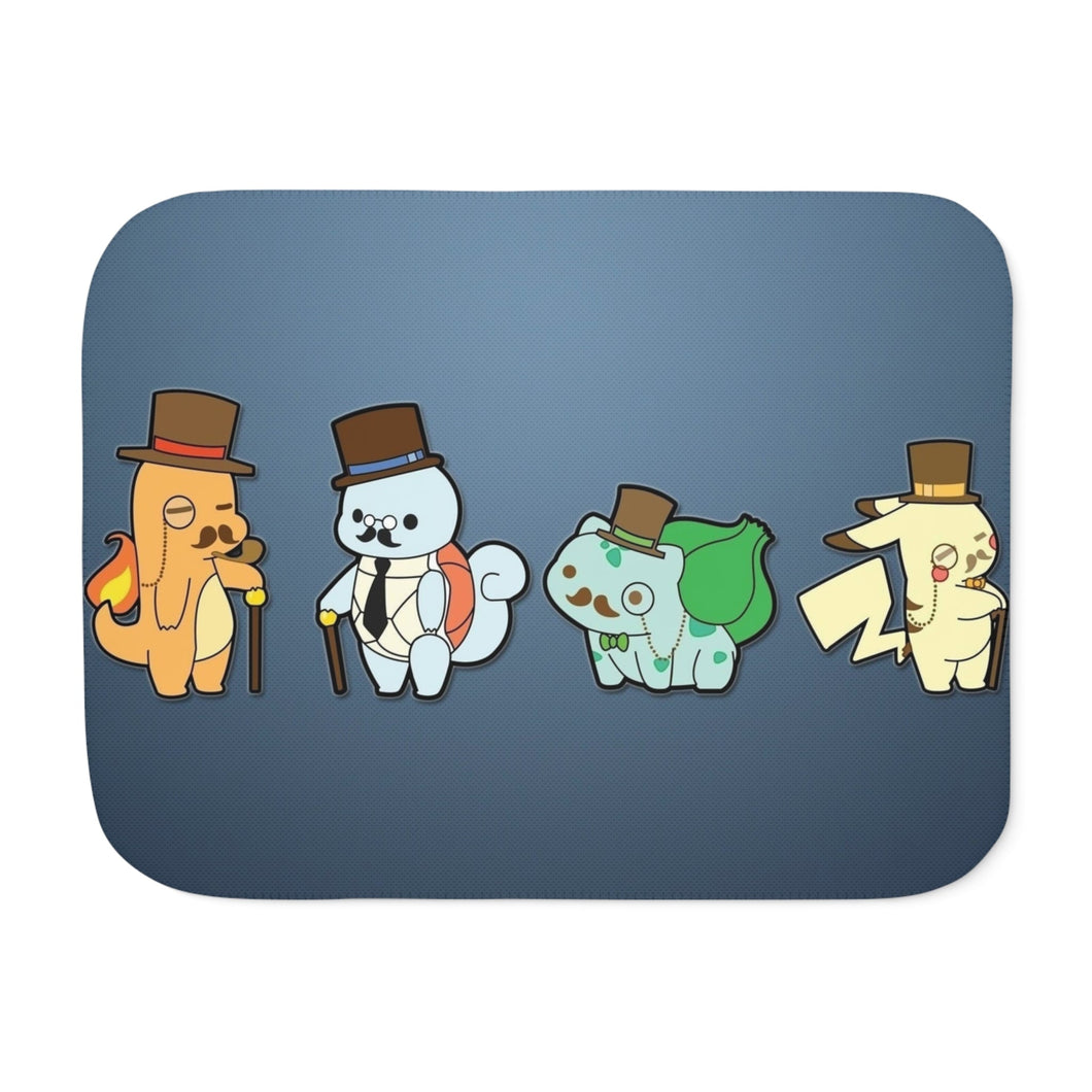 starters with classical style Sherpa Blanket