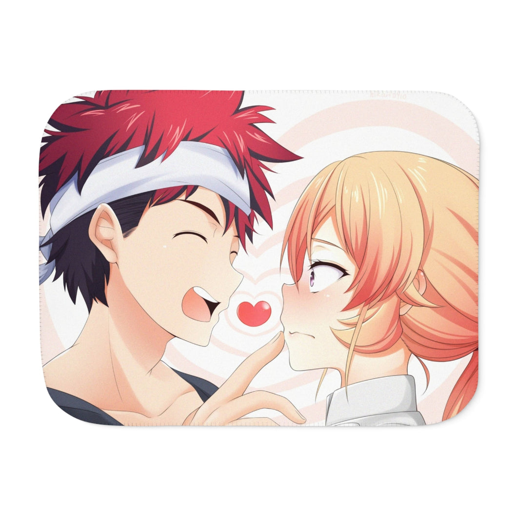 Anime Food Wars: Shokugeki no Soma Sherpa Blanket