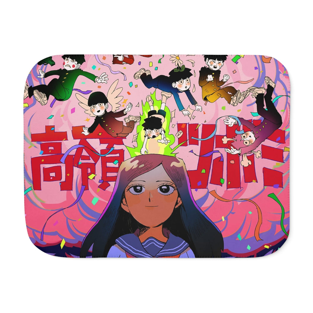 Mob Psycho 100 Shigeo Kageyama Sherpa Blanket