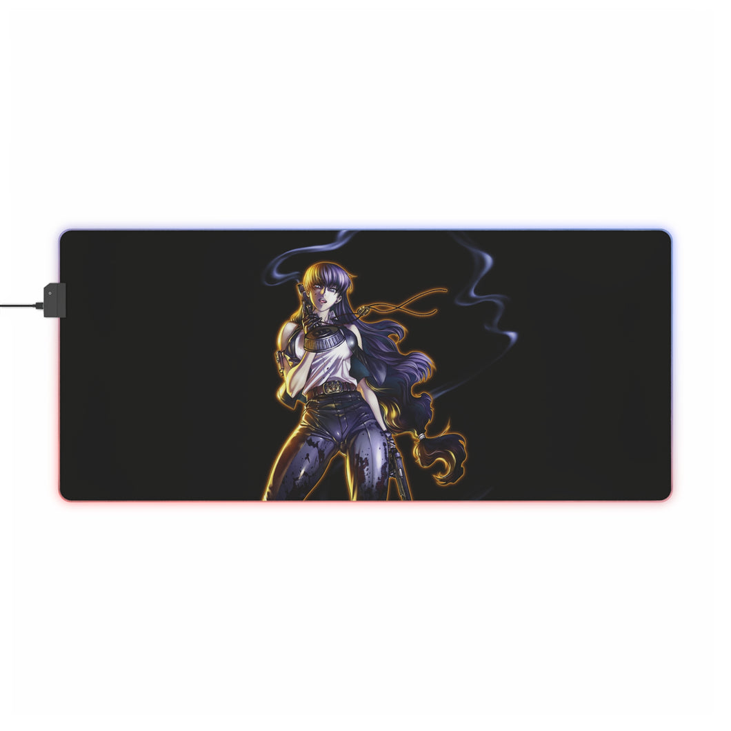 Black Lagoon Roberta RGB LED Mouse Pad (Desk Mat)