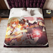 Load image into Gallery viewer, Anime Food Wars: Shokugeki no Soma Sherpa Blanket
