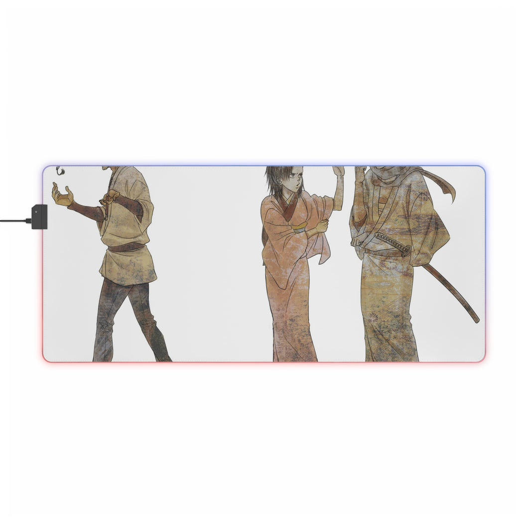 Anime Gintama RGB LED Mouse Pad (Desk Mat)
