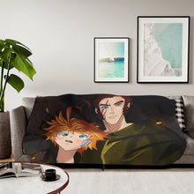 Load image into Gallery viewer, The Promised Neverland Emma Sherpa Blanket
