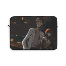 Load image into Gallery viewer, Makise Kurisu &amp; Rintaro Okabe Laptop Sleeve
